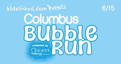 2024 KidsLinked Columbus Bubble Run Presented by Ohio ENT & Allergy Physicians