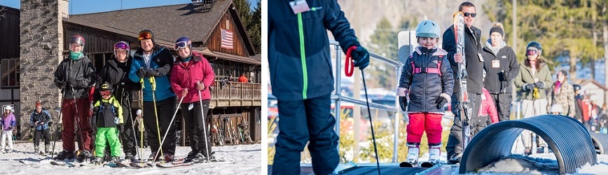 Come Ski & Snowboard the "Most User-Friendly Beginner's Area" at Snow Trails!