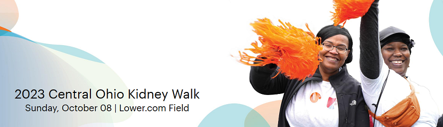 Sign Up for the 2023 Central Ohio Kidney Walk!