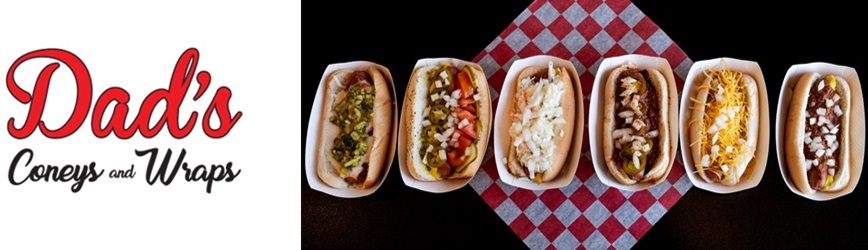 Enjoy Mouth-Watering Must-Try Creations at Dad's Coneys and Wraps!