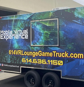VR Lounge Game Truck Logo