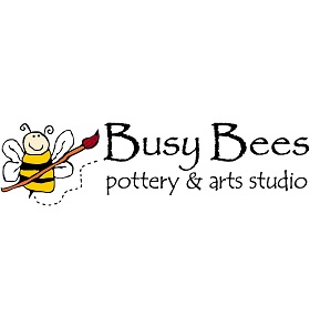 Busy Bees Pottery & Arts Studio Logo