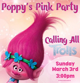 Poppy’s Pink Party Logo